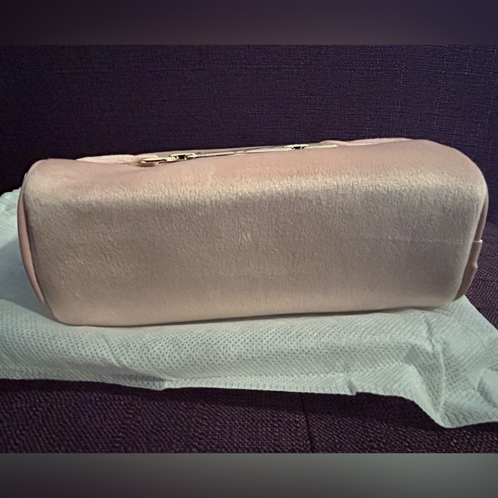 Tom Ford Pink Cosmetic Pouch Makeup Case Large Size Velvet - Picture 7 of 13